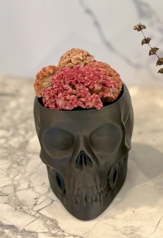 Skull Vase