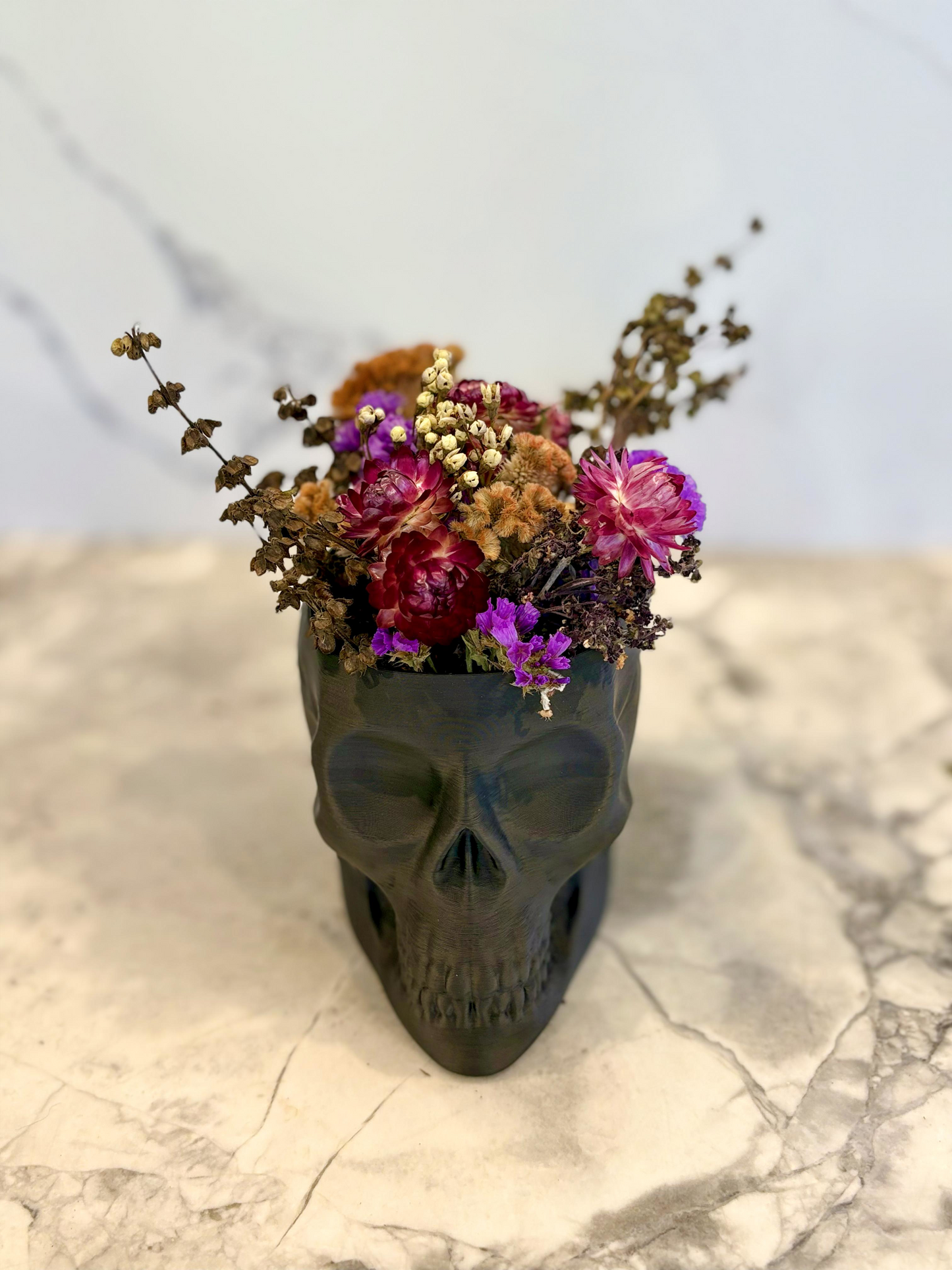 Skull Vase